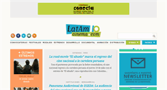 Desktop Screenshot of latamcinema.com