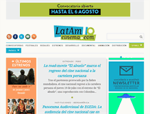 Tablet Screenshot of latamcinema.com